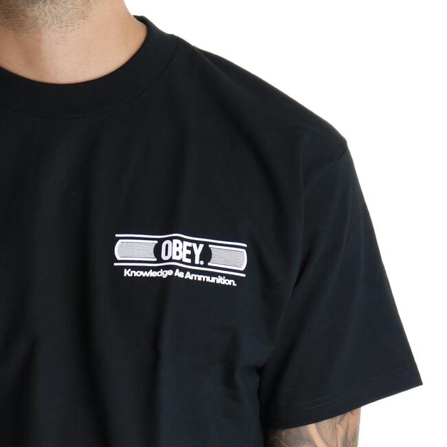 T-SHIRT KNOWLEDGE OBEY - Mad Fashion | img vers.650x/